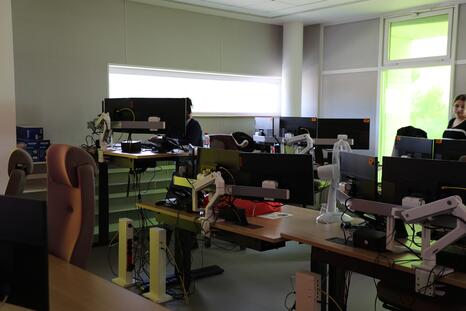 Salle de régulation des appels du SAMU