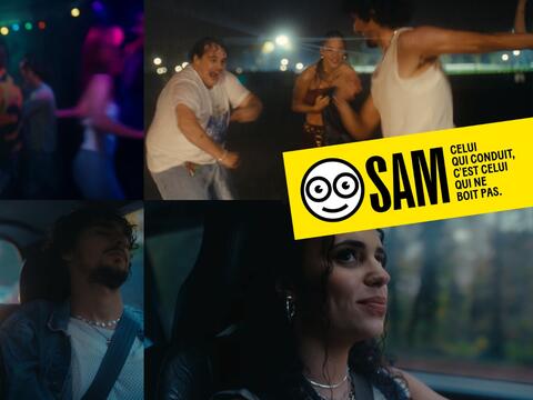 Sam, prévention sécurité routière